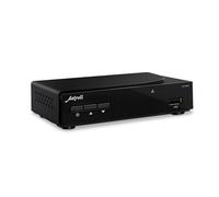 ASTRELL 011128 Décodeur TV TNT HD avec Télécommande - Boitier Tuner Adaptateur Recepteur Chaine Gratuites Télé avec Antenne - Port USB, HDMI, Péritel - Noir