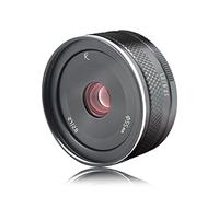 AstrHori 27mm F2.8 Objectif Grande Ouverture Objectif Manuel APS-C Compatible avec Les appareils Photo sans Miroir Appareil Photo sans Miroir Canon EF-M Mount M2,M3,M5,M6,M10,M100,M50,M50II,etc(Gris)