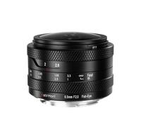 AstrHori 6,5 mm F2.0 APS-C Objectif fisheye Circulaire Ultra Grand Angle 192° à Mise au Point Manuelle appareils Photo Hybrides for Sony à Monture E A6000,A6300,A6500,NEX-6,NEX-7,RX100,A7,A7S,A7R II