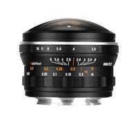AstrHori 6 mm F2.8 220° Objectif fisheye Circulaire Ultra Grand Angle, Mise au Point Manuelle,Objectif Fixe Plein Format for Canon Monture RF appareils Photo Hybrides