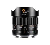 AstrHori 9 mm F2.8 Objectif Ultra Grand-Angle Manuel pour Appareil Photo APS-C for Olympus and Panasonic à Monture M4/3 Appareils Photo Hybrides