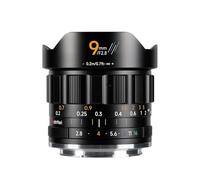 AstrHori 9mm F2.8 APS-C Objectif Ultra Grand-angle, Champ De Vision Ultra Grand-angle De 111,4°, Objectif Grand-angle À Grande Ouverture Et Mise Au Point Manuelle, Compatible Avec Sony E Mount Caméra
