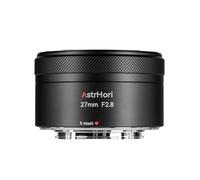 AstrHori Objectif d'appareil Photo AF 27 mm F2.8 à Mise au Point Automatique APS-C,Objectif Pancake Ultra-Compact,Objectif d'appareil Photo sans Miroir de Premier Ordre for Fuji X Monture(Noir)