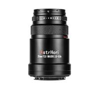 AstrHori Objectif Ultra Macro 25 mm F2.8 2X-5X, Mise au Point Manuelle Plein Format, Compatible avec Les appareils Photo sans Miroir Sony E Mount A7, A9, NEX-3, NEX-5, NEX-7, etc.