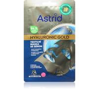 Astrid Hyaluronic Gold masque textile pour le raffermissement et le lissage immédiat du visage 1 pcs