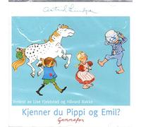 Astrid Lindgren - CD Hörbuch Astrid Lindgren NORWEGISCH: Kjenner du Pippi og Emil