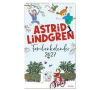Astrid Lindgren Familienkalender 2027: Durchs Jahr mit Pippi, Michel, Ronja und vielen anderen