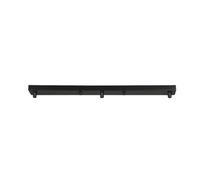 AstrizLamp 3 Trous Rosace de Plafond 50cm Rectangulaire Pavillon Luminaire Noir Métal 3 Voies Cache Fil pour Lustre Fixation Plafonnier avec Accessoire pour Plafonniers, Luminaires Suspendus