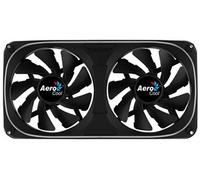 Aerocool Ventilateur de boîtier Astro 24 – Double RGB 24x12 cm Noir