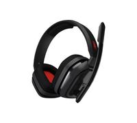 ASTRO A10 - Micro-casque - circum-aural - filaire - jack 3,5mm - gris, rouge