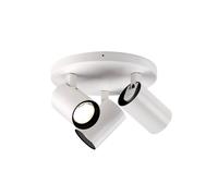 Astro Aqua Triple Round Strahler/Spot, blanc mat