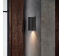 Astro Ava 200 Fassadenleuchte, noir texturé