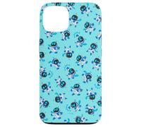 Astro Bot All-Over Print Repeating Poses Aqua Video Game Coque pour iPhone 13