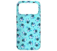 Astro Bot All-Over Print Repeating Poses Aqua Video Game Coque pour iPhone 17 Pro Max