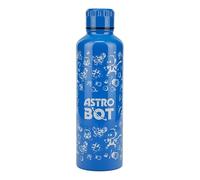 Astro Bot Bouteille d'eau en acier inoxydable avec couvercle à vis, gourde de voyage réutilisable pour joueurs, école, travail et cadeaux - 500 ml Paladone