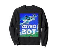 Astro Bot Flying Colorful Landscape Video Game Sweatshirt