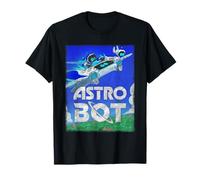 Astro Bot Flying Colorful Landscape Video Game T-Shirt