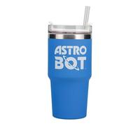 Astro Bot Gamer Cup Gobelet de voyage isotherme de 600 ml avec couvercle multi-voies et finition douce au toucher, garde les boissons chaudes ou froides, bouteille d'eau réutilisable pour les joueurs