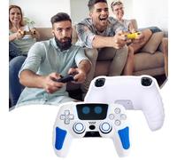 Astro Bot - housse de protection pour poignée en Silicone, avec autocollant pour pavé tactile, antidérapante et résistante à la sueur, pour PlayStation5 Astro Bot