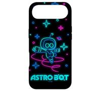 Astro Bot Neon Style Stars and Planets Video Game Coque pour iPhone Air