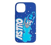 Astro Bot with Dog Rocket Space Exploring Video Game Coque pour iPhone 14