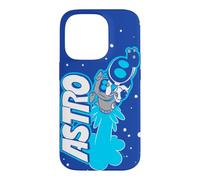 Astro Bot with Dog Rocket Space Exploring Video Game Coque pour iPhone 14 Pro