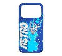Astro Bot with Dog Rocket Space Exploring Video Game Coque pour iPhone 17 Pro
