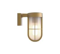 Astro Cabin Wall Frosted Fassadenleuchte, lation antique