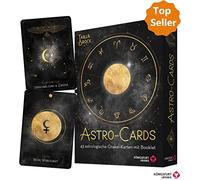 Astro-Cards: 43 astrologische Orakel-Karten mit Booklet in hochwertiger Stülpdeckelschachtel (Astrologie Orakel, Deutsch)