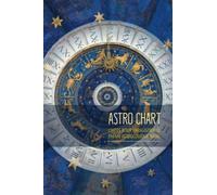 ASTRO CHART - Cartes pour enregistrer le Thème Astrologique Natal: Agenda avec 60 cartes pour enregistrer les consultations astrologiques | Pour la ... cm.15,2 x 22,8 | pg.152 | Couv. souple | BLU
