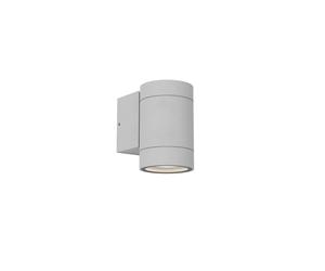 Astro Dartmouth Single GU10 Fassadenleuchte, gris texturé