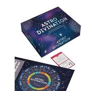 Astro Divination - Dévoilez Votre Avenir Grâce À La Magie Des Astres - Avec 1 Plateau De Jeu, 1 Dé, 7 Cartes Clé Du Jeu, 30 Cartes Nombres, 7 Pions Planètes Et 1 Livret