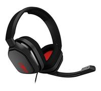 ASTRO Gaming A10 Casque Gamer, Léger et Résistant, Audio, 3,5mm Audio Jack, Compatible avec Xbox Series X|S, Xbox One, PS5, PS4, Nintendo Switch, PC, Mac, Smartphone - Noir/Rouge