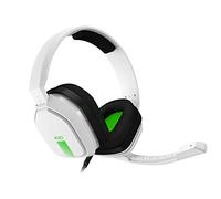 ASTRO Gaming A10 Casque Gamer, Léger et Résistant, Audio, 3,5mm Audio Jack, Compatible avec Xbox Series X|S, Xbox One, PS5, PS4, Nintendo Switch, PC, Mac, Smartphone - Blanc/Vert