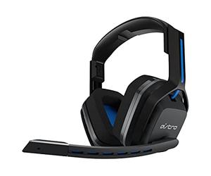 ASTRO Gaming A20 Casque sans Fil 2ème Génération, Léger et Résistant, Microphone avec Fonction de Sourdine Flip-up, Batterie +15h, Portée de 15m, PS5, PS4, PC, Mac - Blanc/Bleu