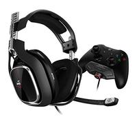 ASTRO Gaming A40 TR Casque Gamer + MixAmp Pro M80 Montable sur la Manette, 4ème Génération, Audio V2, Micro Détachable, Compatible avec Xbox Series X|S, Xbox One - Noir/Vert