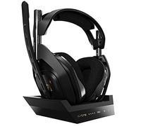 ASTRO Gaming Casque sans fil A50 Connexion+ 4e génération Station de charge Dolby 2,4 GHz Noir/Or