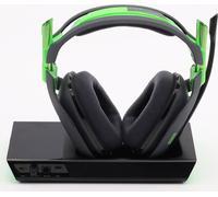 ASTRO Gaming A50 Casque filaire et station d'accueil avec son surround Dolby 7.1 - Compatible Xbox One, PC, Mac - Gris/vert