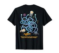 Astro Kid Maze On Back Space Game Art pour enfants et papas T-Shirt