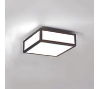 Astro Mashiko 200 Square Plafonnier 20x20x7.85cm IP44 douille E27 bronze A1121056