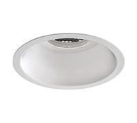 Astro Minima 1249034 Slimline Spot de salle de bain fixe et rond résistant au feu IP65 Blanc mat Lampe LED GU10 Conçu en Grande-Bretagne
