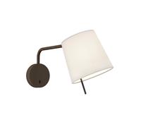 Astro Mitsu Swing Arm + Cone 173 Wandleuchte, bronze / blanc tissu