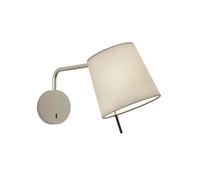 Astro Mitsu Swing Arm + Cone 173 Wandleuchte, nickel mat / putty tissu