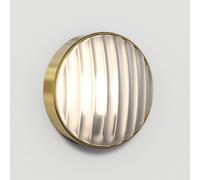 Astro Montreal Applique murale extérieure - Ronde - E27 - Laiton PVD A1032018