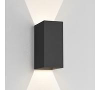 Astro Oslo 160 applique LED 2x 3W 3000K noir 7x10x16cm IP65 aluminium A 7061