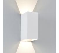 Astro Oslo 160 applique LED 2x3W 3000K blanc 7x10x36cm IP65 aluminium A 7494