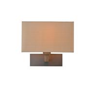 Astro Park Lane Grande + Rectangle 285 Wandleuchte, oyster tissu