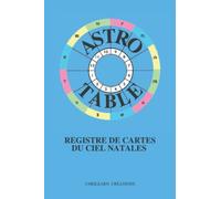 ASTRO TABLE: REGISTRE DE CARTES DU CIEL NATALES