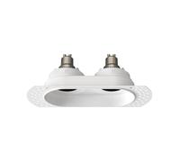 Astro Trimless Round Twin Adjustable Einbauleuchte, blanc mat