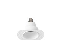 Astro Trimless Slimline Round Fixed Fire-Rated IP65 Einbauleuchte, blanc mat